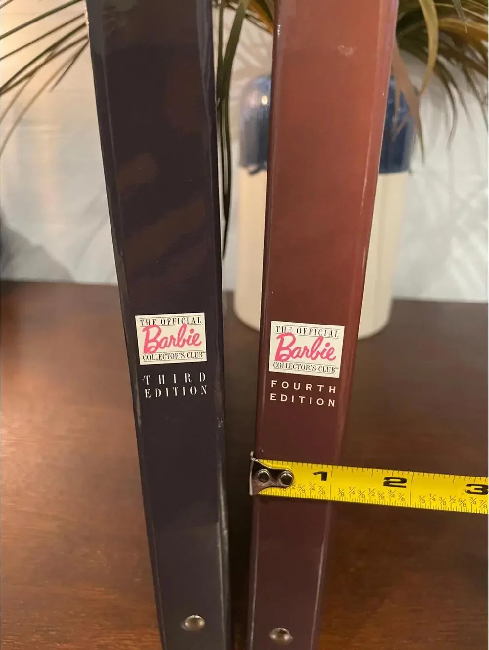Barbie Collectors Binders - vintage collectors club 3rd and 4th edition